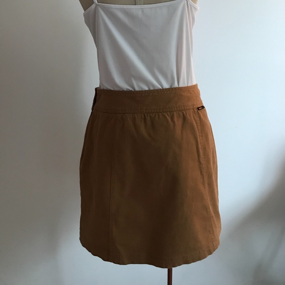 Chlorophylle - Brown Casual Mini Skirt - Picture 2 of 8